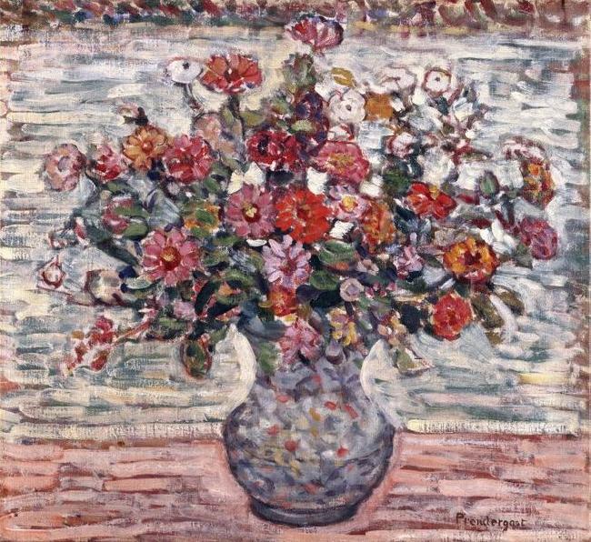 Maurice Prendergast Flowers in a Vase oil painting image